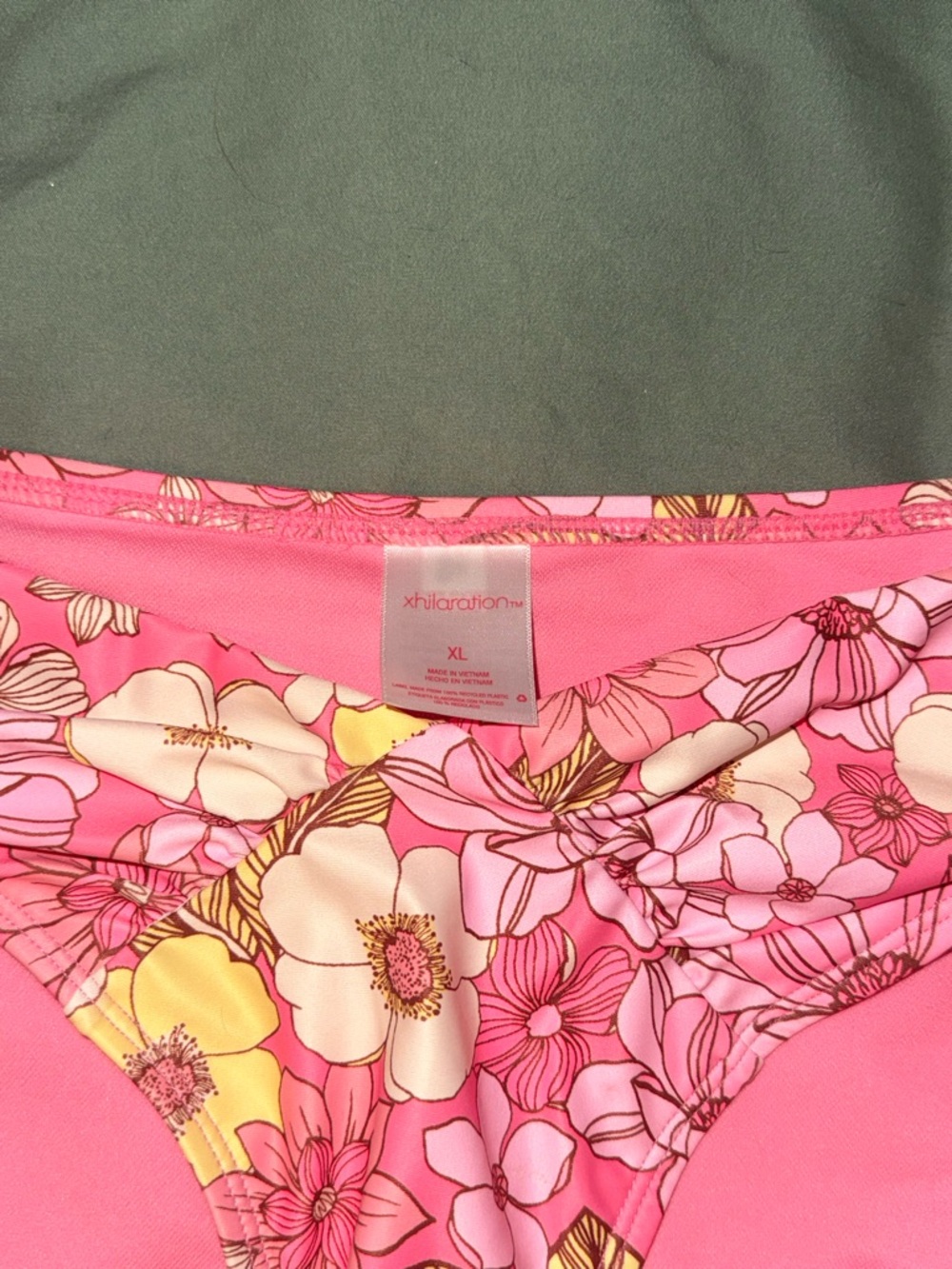 Target Pink Floral Women’s Bikini Bottoms - Picture 3 of 4